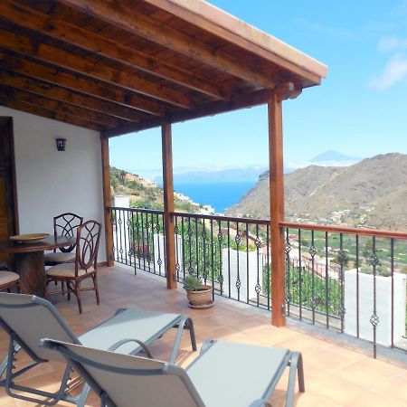 Casa La Sabina Roja 1 - Casa Con Impresionantes Vistas Sobre Hermigua Y El Mar Kültér fotó