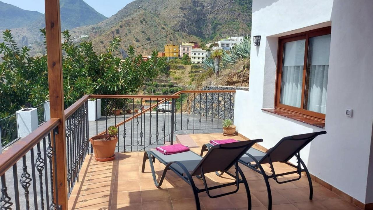 Casa La Sabina Roja 1 - Casa Con Impresionantes Vistas Sobre Hermigua Y El Mar Kültér fotó