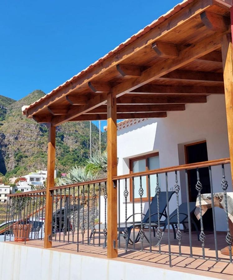 Casa La Sabina Roja 1 - Casa Con Impresionantes Vistas Sobre Hermigua Y El Mar Kültér fotó