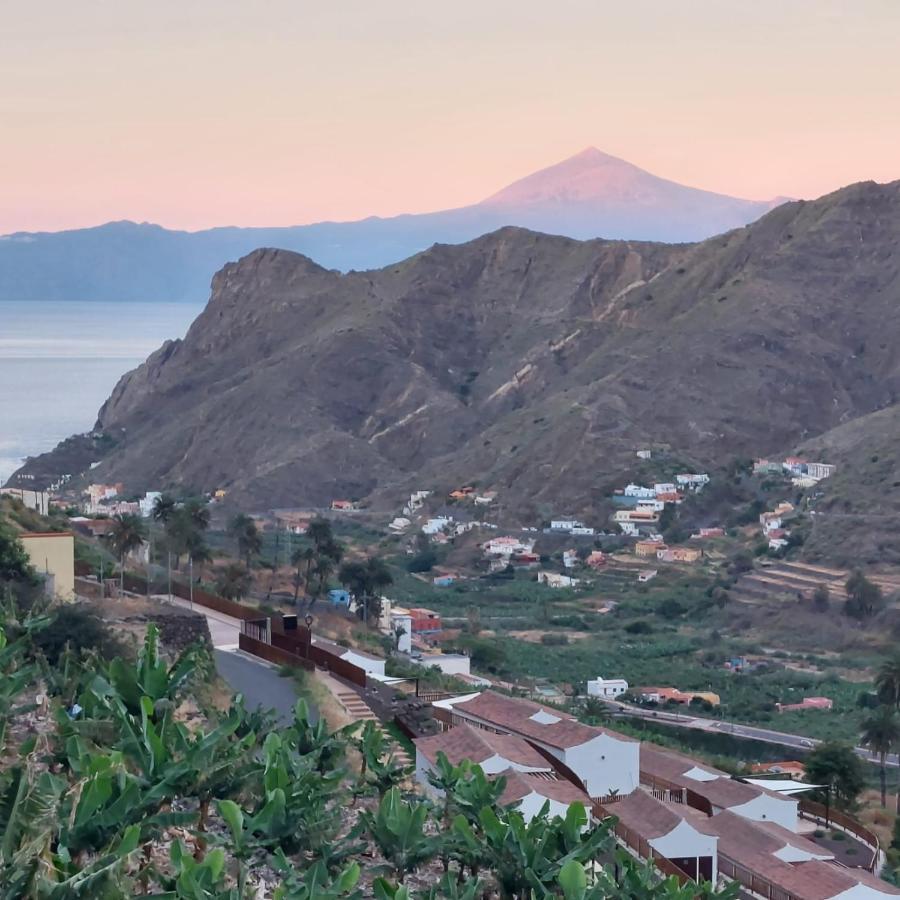 Casa La Sabina Roja 1 - Casa Con Impresionantes Vistas Sobre Hermigua Y El Mar Kültér fotó