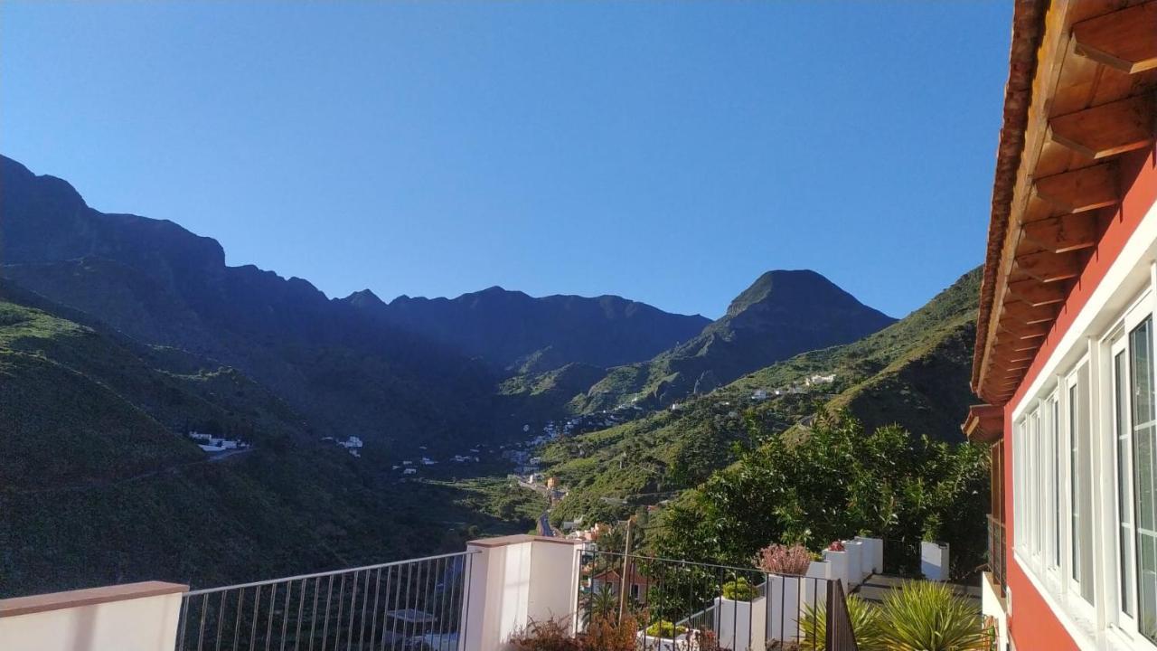 Casa La Sabina Roja 1 - Casa Con Impresionantes Vistas Sobre Hermigua Y El Mar Kültér fotó