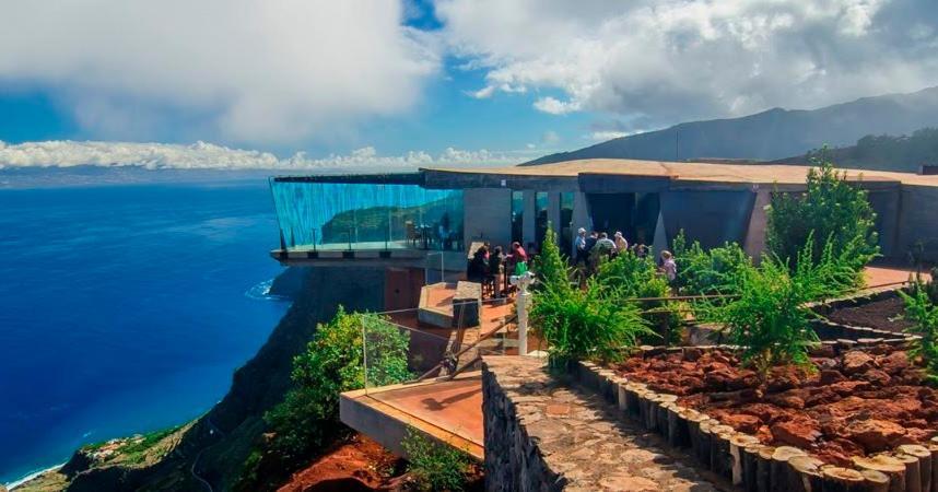 Casa La Sabina Roja 1 - Casa Con Impresionantes Vistas Sobre Hermigua Y El Mar Kültér fotó