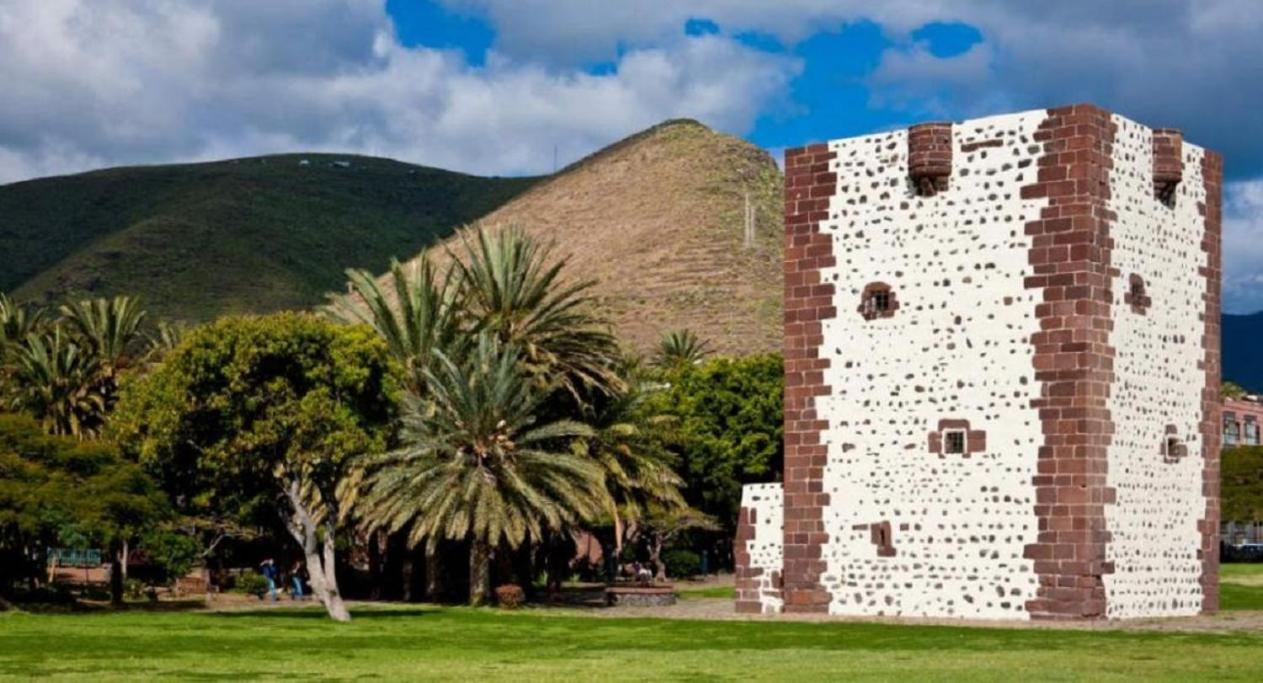 Casa La Sabina Roja 1 - Casa Con Impresionantes Vistas Sobre Hermigua Y El Mar Kültér fotó