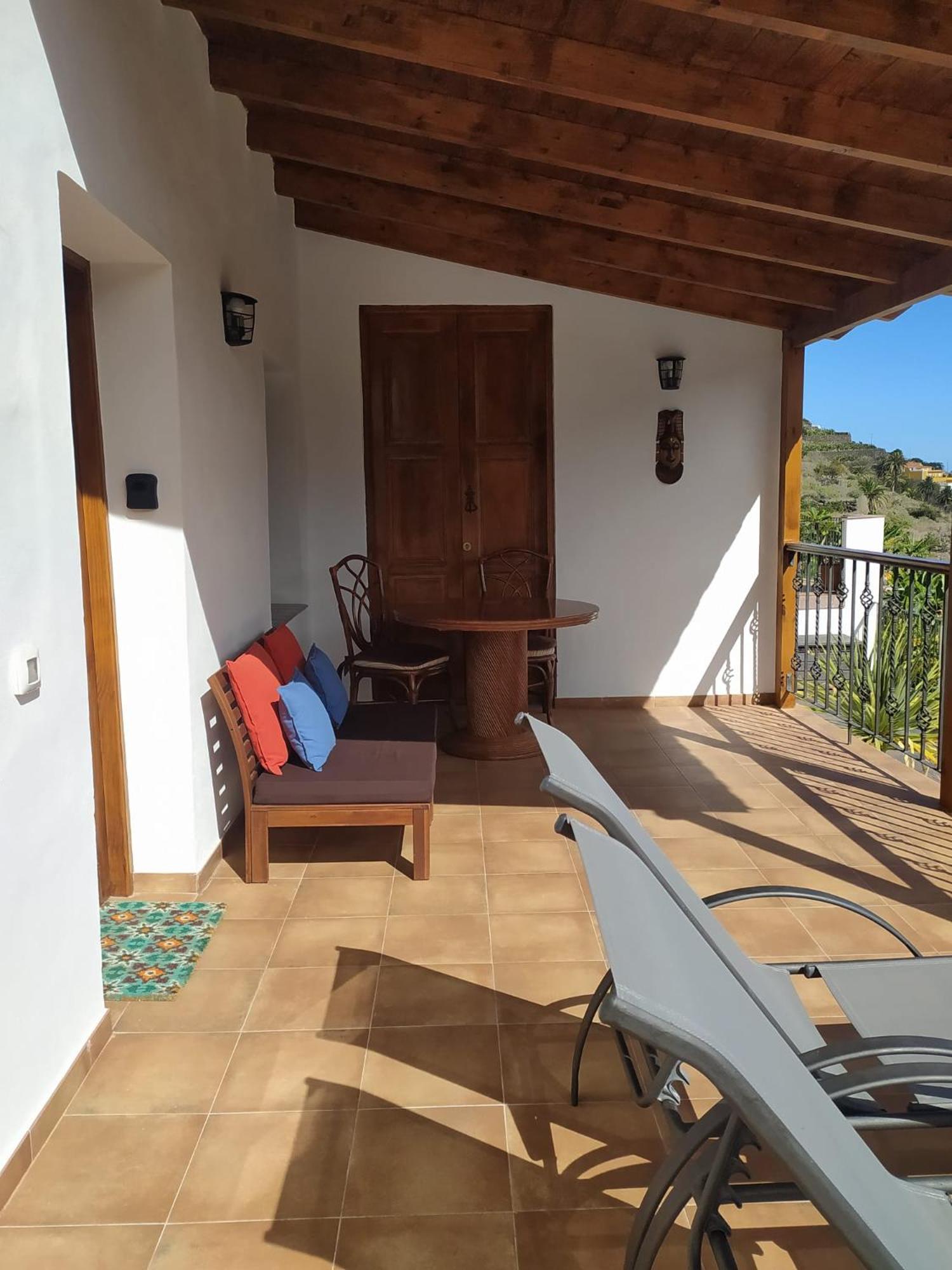Casa La Sabina Roja 1 - Casa Con Impresionantes Vistas Sobre Hermigua Y El Mar Kültér fotó